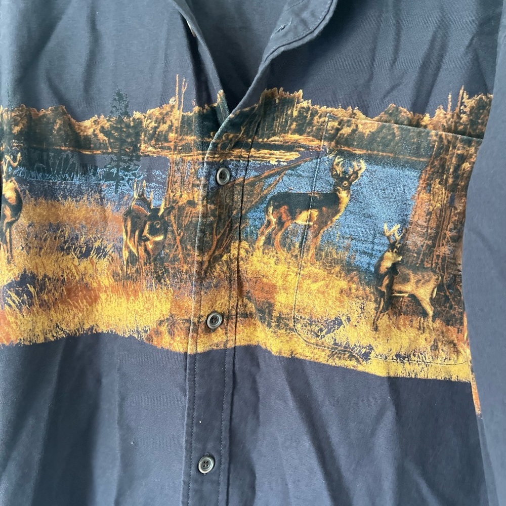 Croft & Barrow Outdoor Button Down Long Sleeve Shirt - Picture 2 of 5